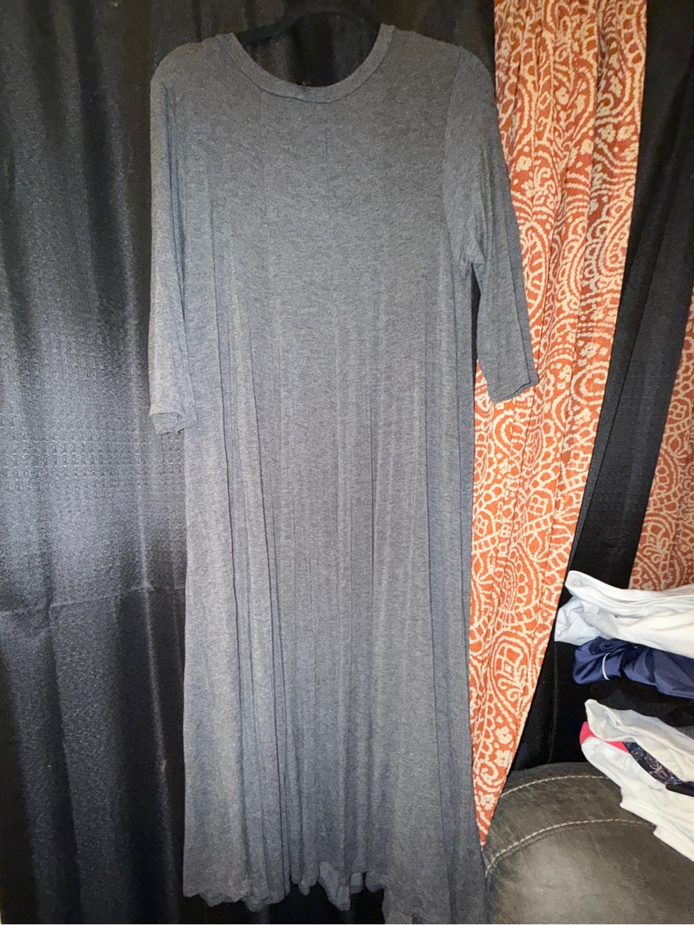 MOA USA Charcoal Gray Crewneck Tank